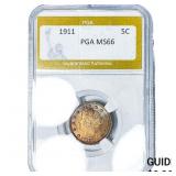1911 Liberty Victory Nickel PGA MS66