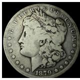 1879-CC Silver Morgan Dollar LIGHTLY CIRCULATED