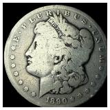 1890-CC Silver Morgan Dollar LIGHTLY CIRCULATED