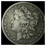 1895-O Silver Morgan Dollar NEARLY UNCIRCULATED