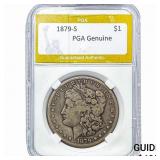 1879-S Morgan Silver Dollar PGA Genuine