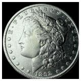 1892-O Silver Morgan Dollar CLOSELY UNCIRCULATED