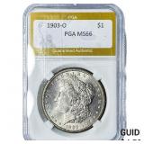 1903-O Morgan Silver Dollar PGA MS66