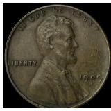 1909-S VDB Lincoln Wheat Cent CHOICE AU