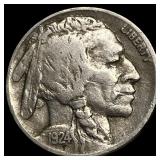 1924-D Buffalo Nickel CLOSELY UNCIRCULATED