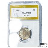 1883 Liberty Victory Nickel PGA MS66 No Cents