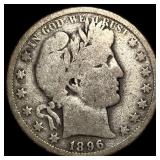 1896-O Silver Barber Half Dollar NICELY  CIRCULAT