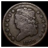 1829 Classic Head Half Cent ABOUT  UNCIRCULATED