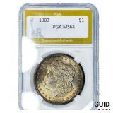 1903 Morgan Silver Dollar PGA MS64