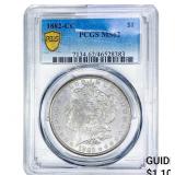 1882-CC Morgan Silver Dollar PCGS MS62