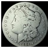 1884-CC Silver Morgan Dollar NICELY CIRCULATED