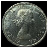 1958 Canada Silver Dollar British Columbia GEM BU