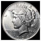 1934-D Silver Peace Dollar UNCIRCULATED