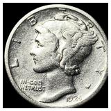1925-S Silver Mercury Dime CHOICE AU