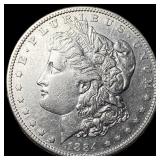 1884 Morgan Silver Dollar CLOSELY UNCIRCULATED