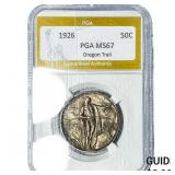 1926 Oregon Trail Half Dollar PGA MS67