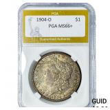 1904-O Morgan Silver Dollar PGA MS66+