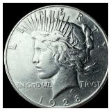 1928-S Silver Peace Dollar UNCIRCULATED