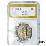 1935-S San Diego Half Dollar PGA MS67