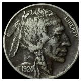 1924-D Buffalo Nickel NEARLY UNCIRCULATED