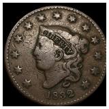 1832 Coronet Head Large Cent LIGHTLY  CIRCULATED