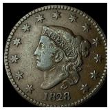 1828 Coronet Head Large Cent NEARLY UNCIRCULATED
