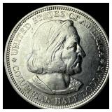 1892 Silver Columbian Half Dollar CLOSELY UNCIRCUL