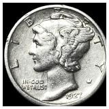 1927-S Silver Mercury Dime CLOSELY  UNCIRCULATED