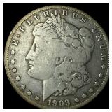 1903-S Silver Morgan Dollar LIGHTLY CIRCULATED