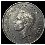 1943 Canada Silver 50 Cents CHOICE AU