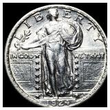 1924 Standing Liberty Silver Quarter  UNCIRCULATE