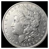 1896-S Silver Morgan Dollar CLOSELY UNCIRCULATED