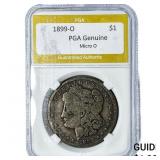 1899-O Morgan Silver Dollar PGA Genuine Micro O