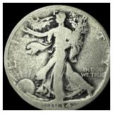 1934-D Silver Walking Liberty Half Dollar LIGHTLY