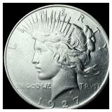 1927 Silver Peace Dollar UNCIRCULATED