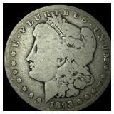 1893-CC Silver Morgan Dollar LIGHTLY CIRCULATED