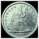 1840-O Silver Seated Liberty Dime CLOSELY  UNCIRC