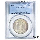 1946-S Walking Liberty Half Dollar PCGS MS65