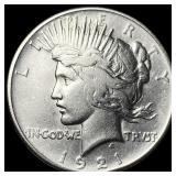 1921 Silver Peace Dollar CLOSELY UNCIRCULATED