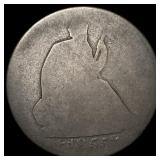 1855-O Silver Seated Liberty Half Dollar NICELY CI