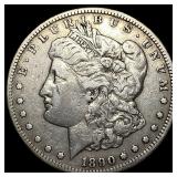 1890-CC Silver Morgan Dollar NEARLY  UNCIRCULATED