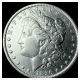 1896-S Silver Morgan Dollar CLOSELY UNCIRCULATED