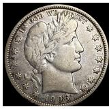 1906-D Silver Barber Half Dollar NEARLY  UNCIRCUL