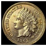 1863 Indian Head Cent CHOICE BU