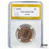 1919 1C Canada PGA MS65RB