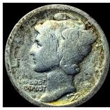1921 Silver Mercury Dime NICELY CIRCULATED