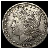 1883-CC Silver Morgan Dollar NEARLY  UNCIRCULATED