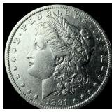 1891-O Silver Morgan Dollar CLOSELY UNCIRCULATED