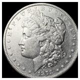 1878-S Silver Morgan Dollar CLOSELY UNCIRCULATED