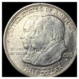 1923-S Silver Monroe Doctrine Centennial Half Doll